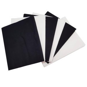 Black & White Plain Dyed Slight Seconds - Fat Quarters (2418-001)