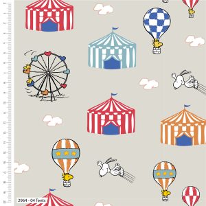 Snoopy Circus - Peanuts - Cotton Prints (2964)