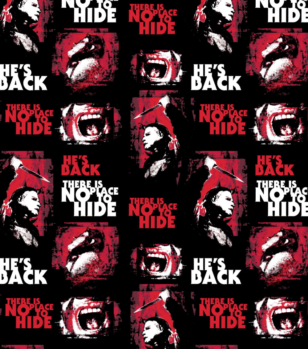 No Place To Hide - Halloween- Cotton Print (96810103)