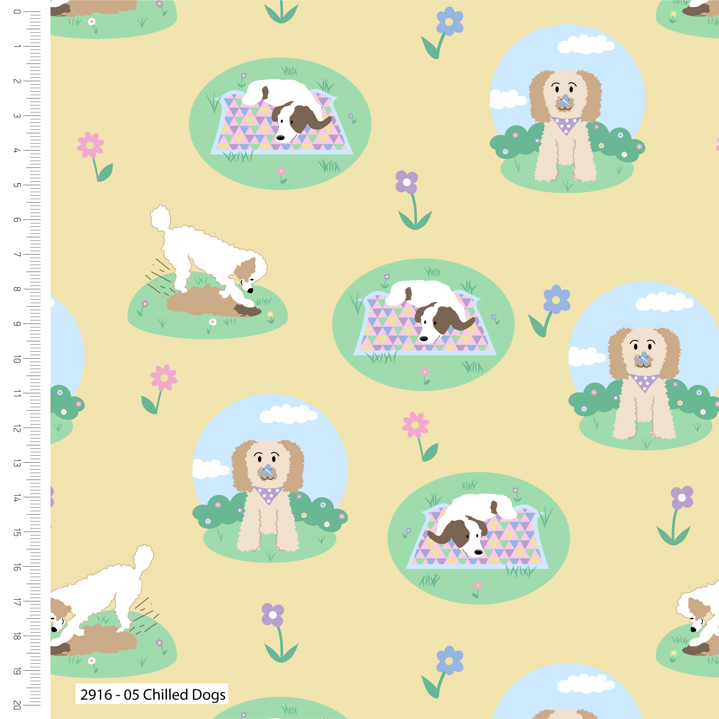 Freddie & Friends at the Park - Cotton Prints (2916) - Image 3
