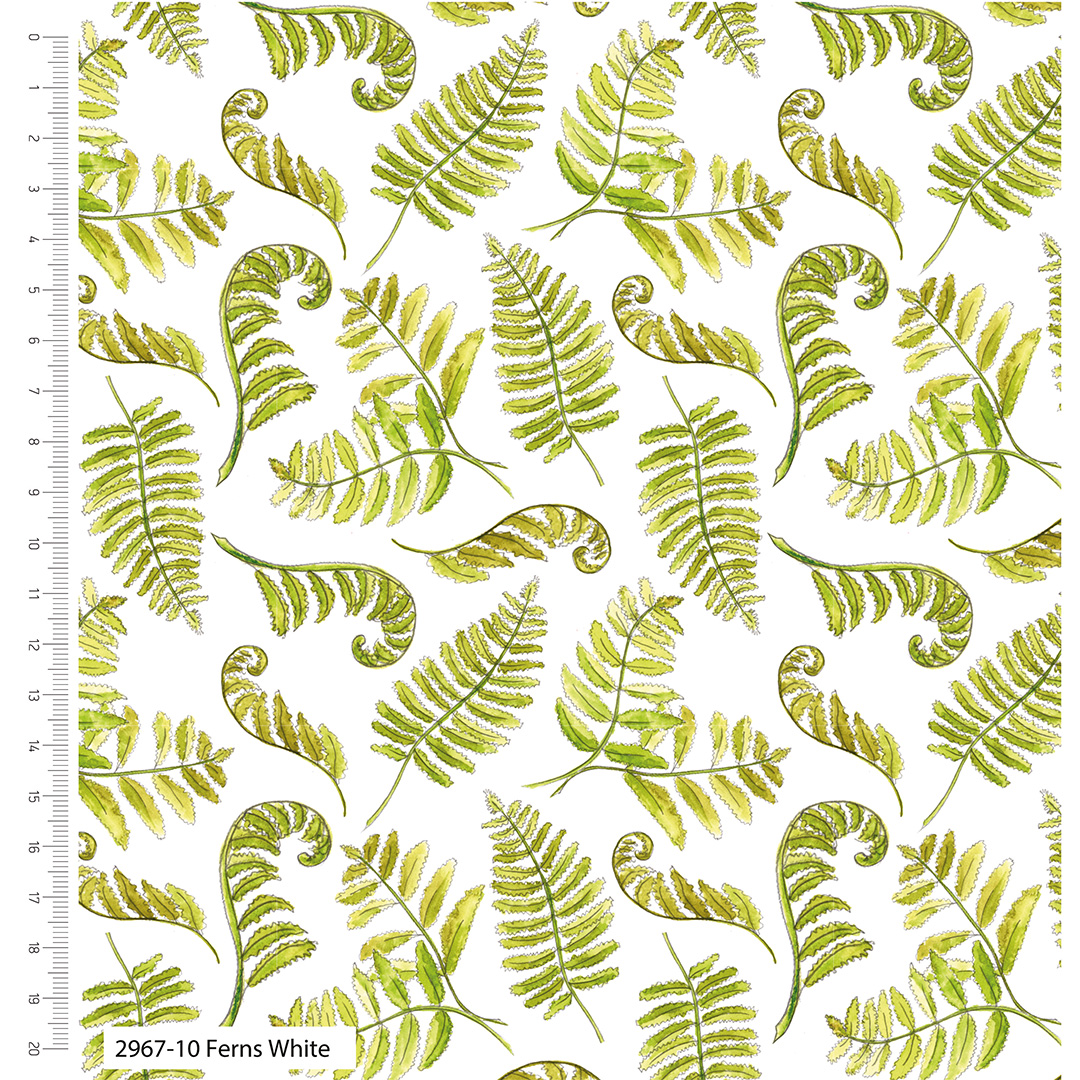 A Country Walk by Debbie Shore - Organic Cotton - 10" pre-cut squares (2966-05) - Image 11