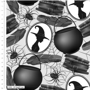 Gothic Halloween - Organic Cotton Prints (3302)