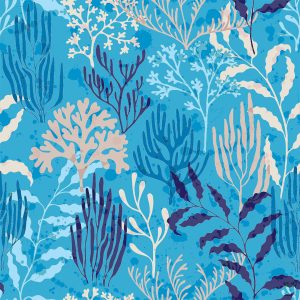 Whale Hello There - Fabric Editions - Cotton Prints (2032)