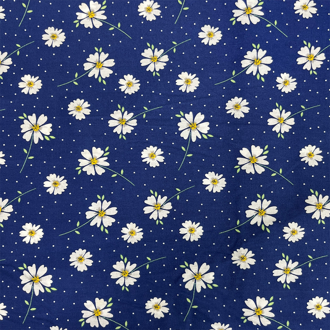 Polycotton Daisy Spot (3352) - Image 2