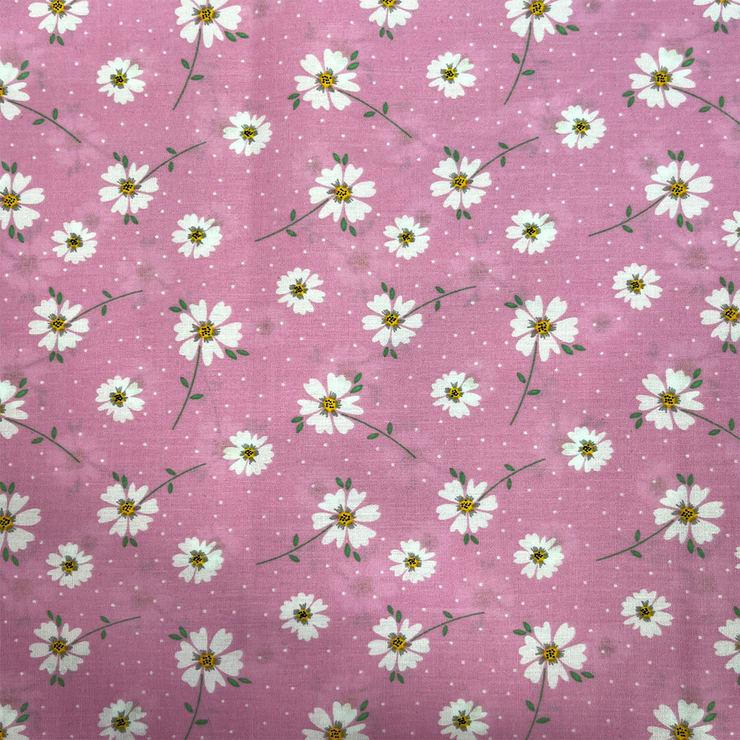 Polycotton Daisy Spot (3352) - Image 3