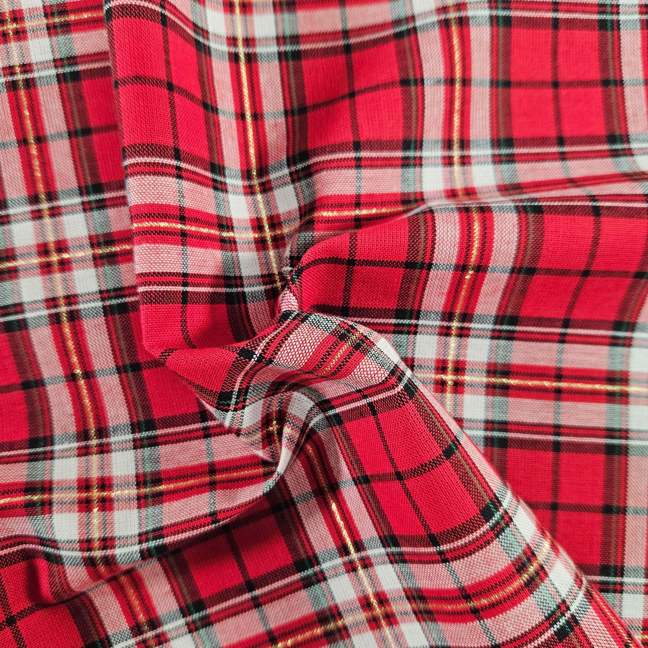 Tartan Metallic - Cotton Prints (3334) - Image 6