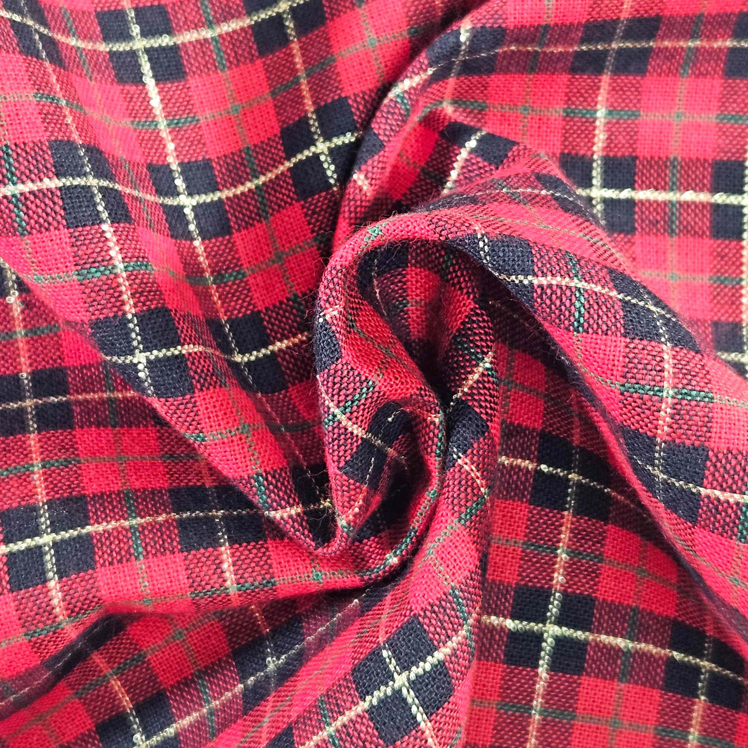 Tartan Metallic - Cotton Prints (3334) - Image 7