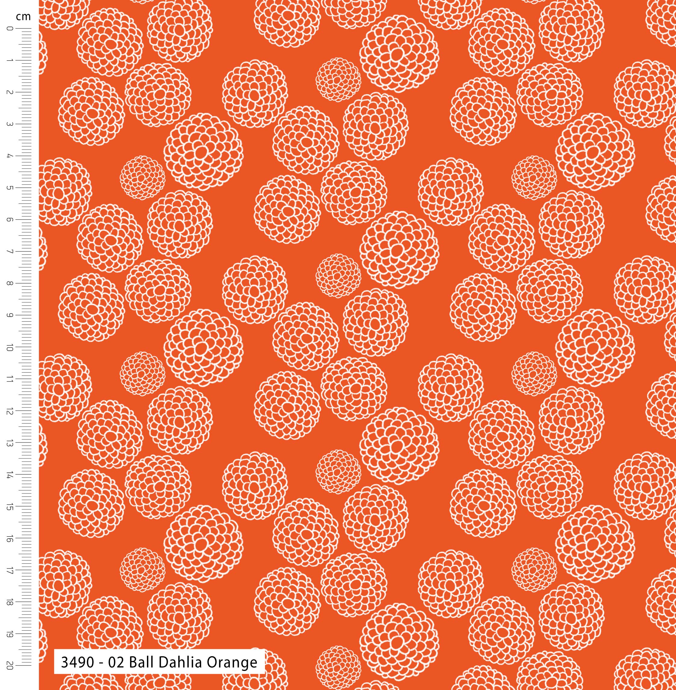 Lilycraft Fire by Savanna Rawson - Cotton Prints (3490) - Image 2