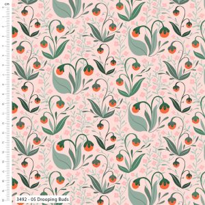 Poppy Queen by Savanna Rawson - Cotton Prints (3492)