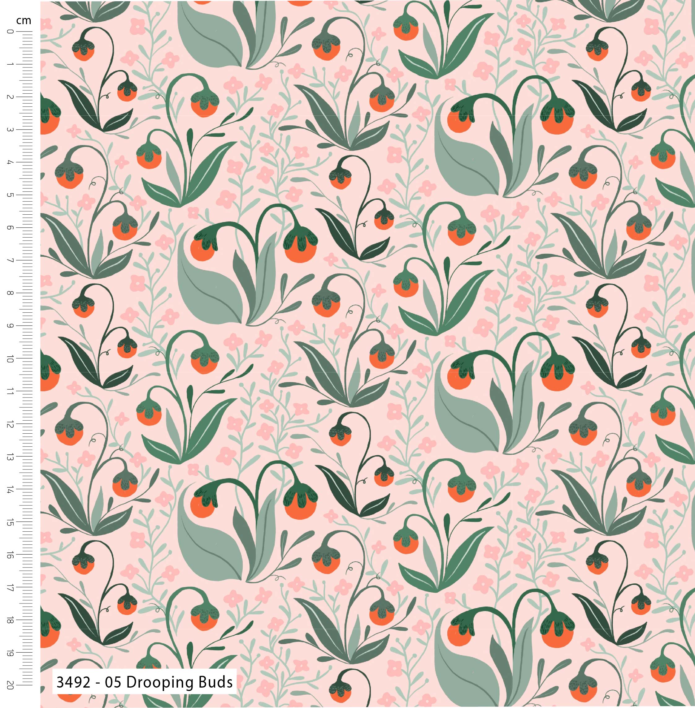 Poppy Queen by Savanna Rawson - Cotton Prints (3492)