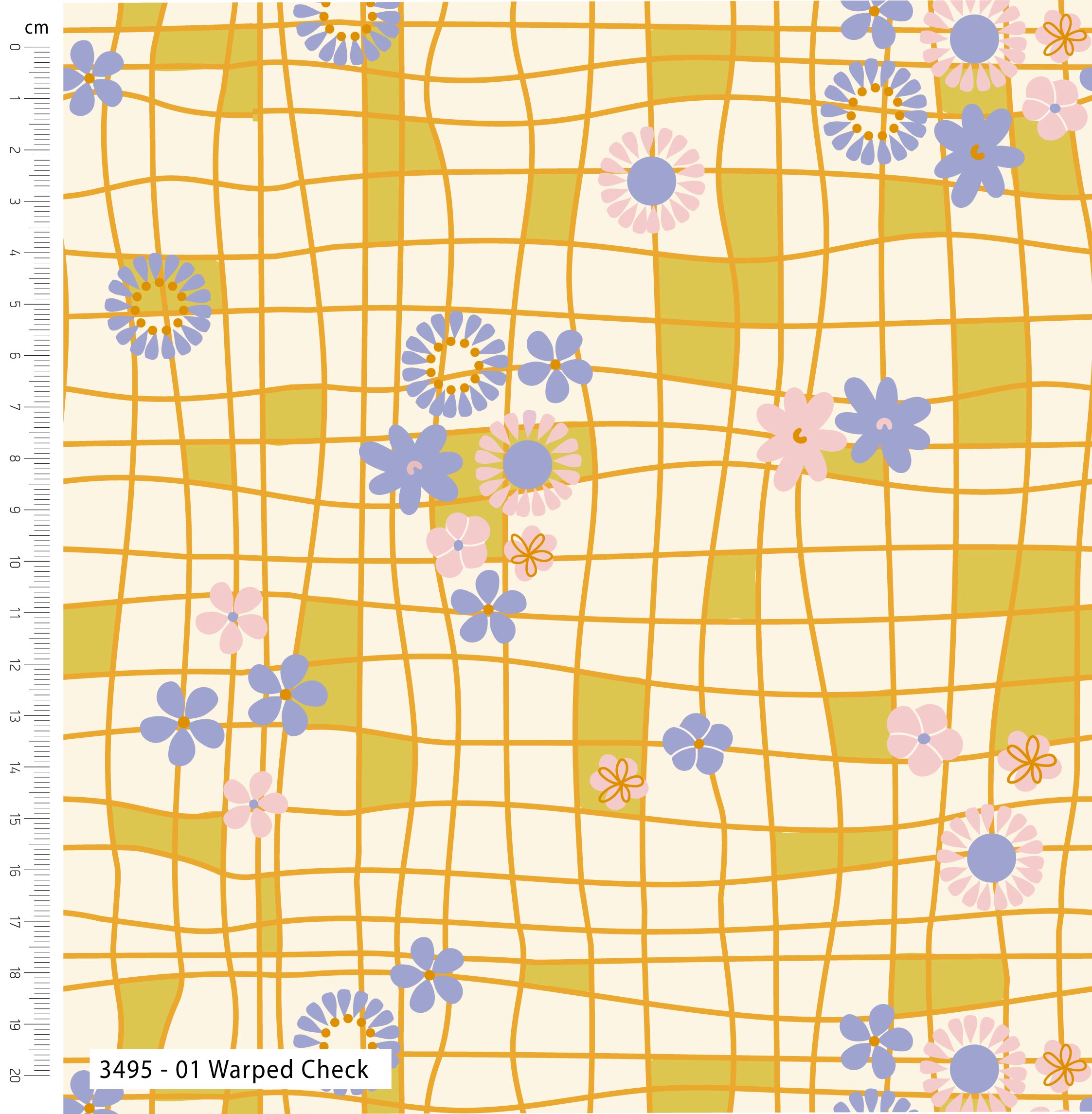 Retro Sunshine - Cotton Prints (3495)