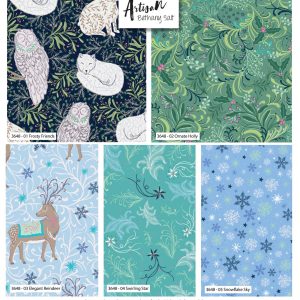 Arctic Animals by Bethany Salt - Christmas - Fat Quarters (3648-00)