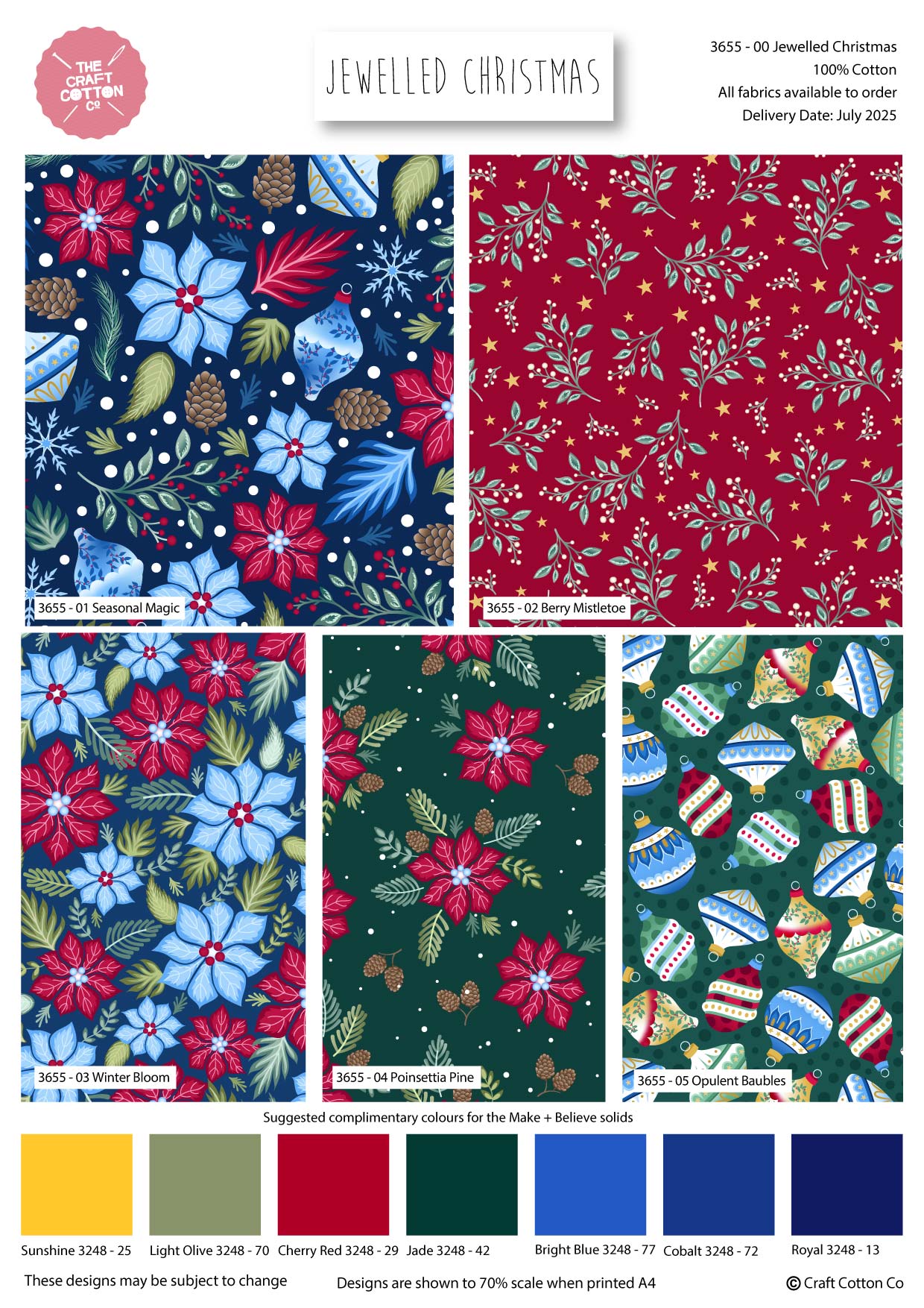Christmas Variety Box - Craft Cotton Co - Fat Quarters (3658-00) - Image 10
