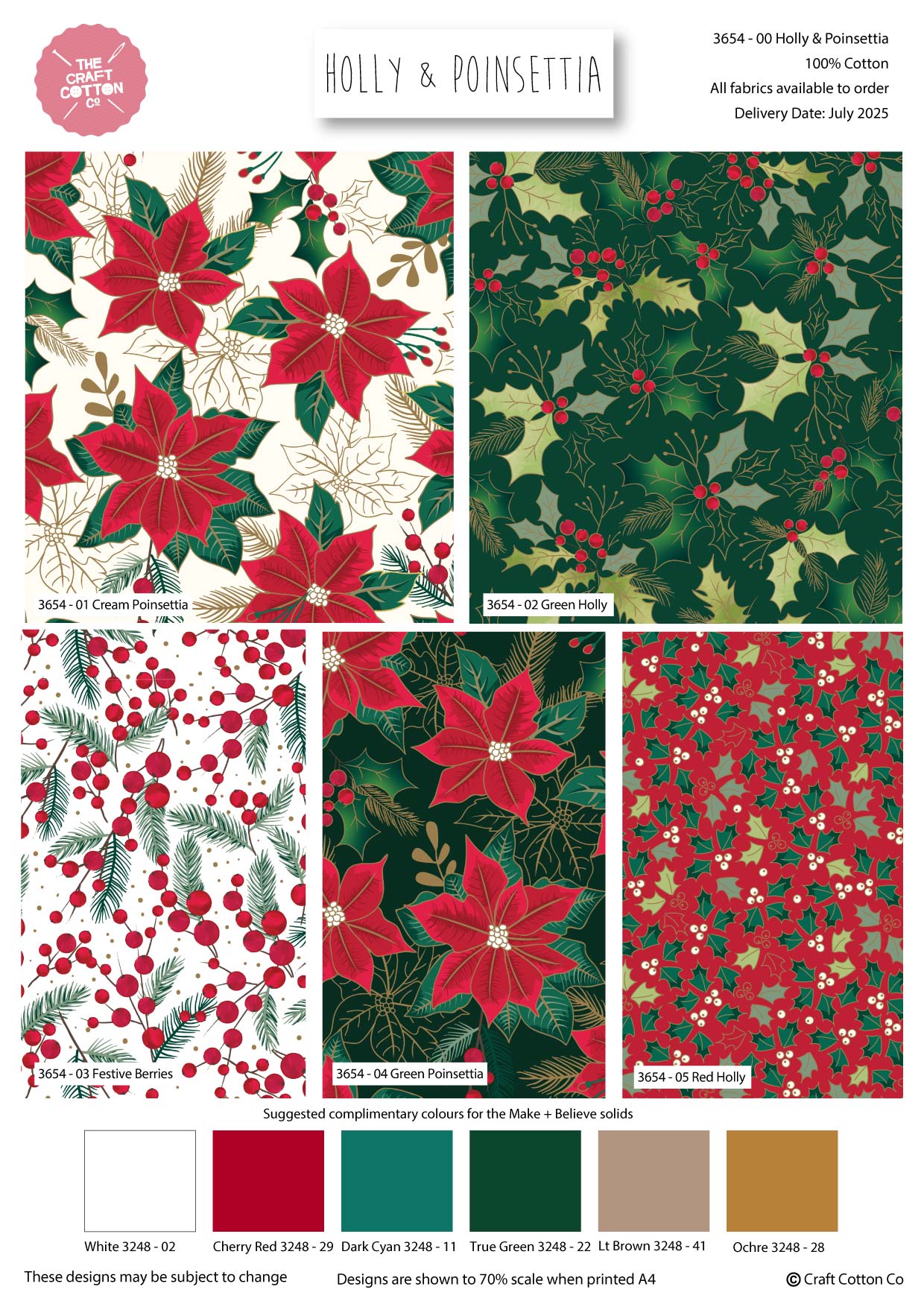 Christmas Variety Box - Craft Cotton Co - Fat Quarters (3658-00) - Image 9