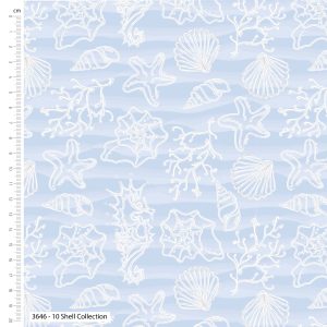 Sand, Sea and Sewing by Holly Dennett - Cotton Prints (3646)