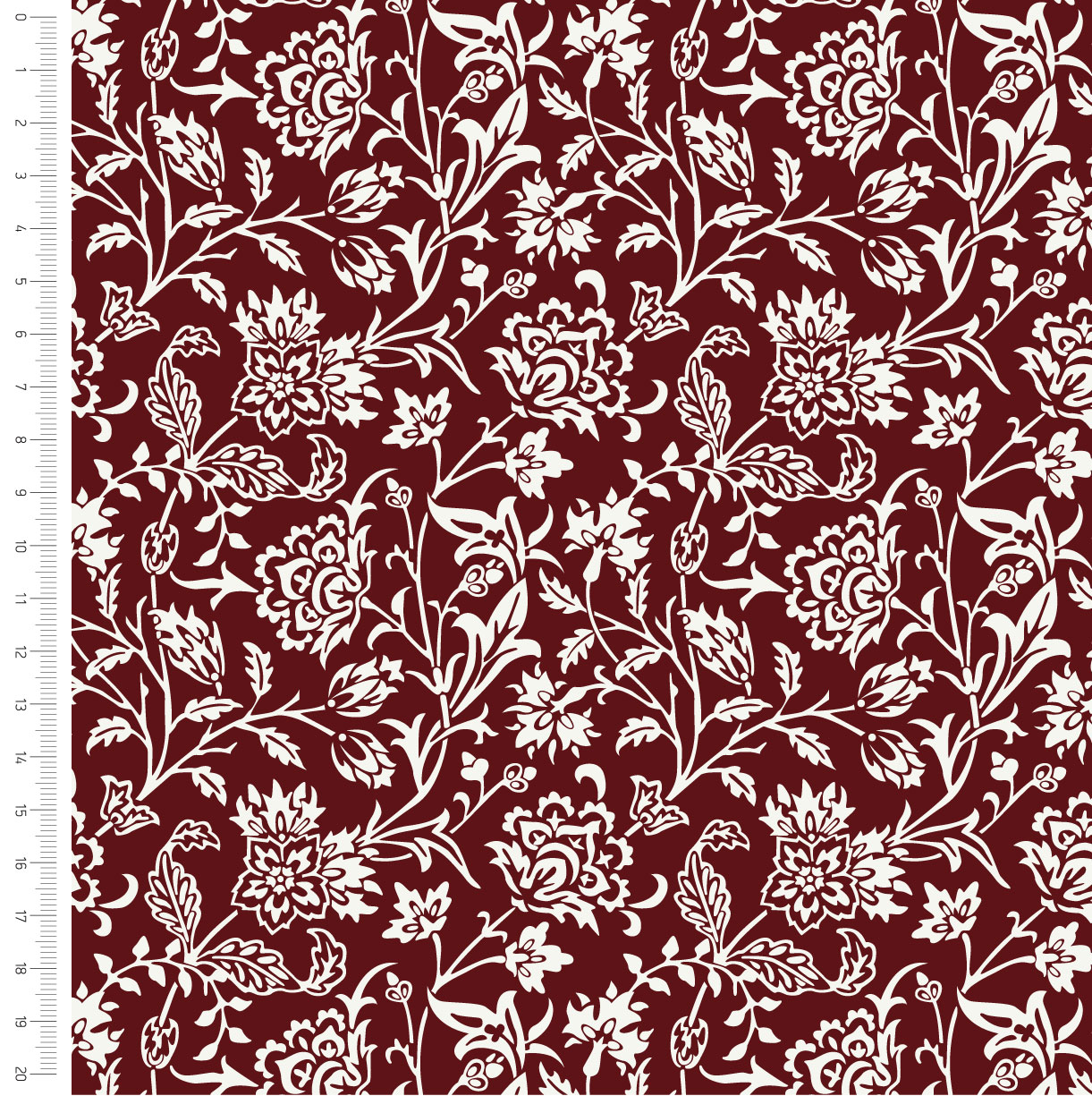 William Morris Brentwood - 100% organic cotton - 2m piece - Mini Bolt (D1081-00) - Image 2