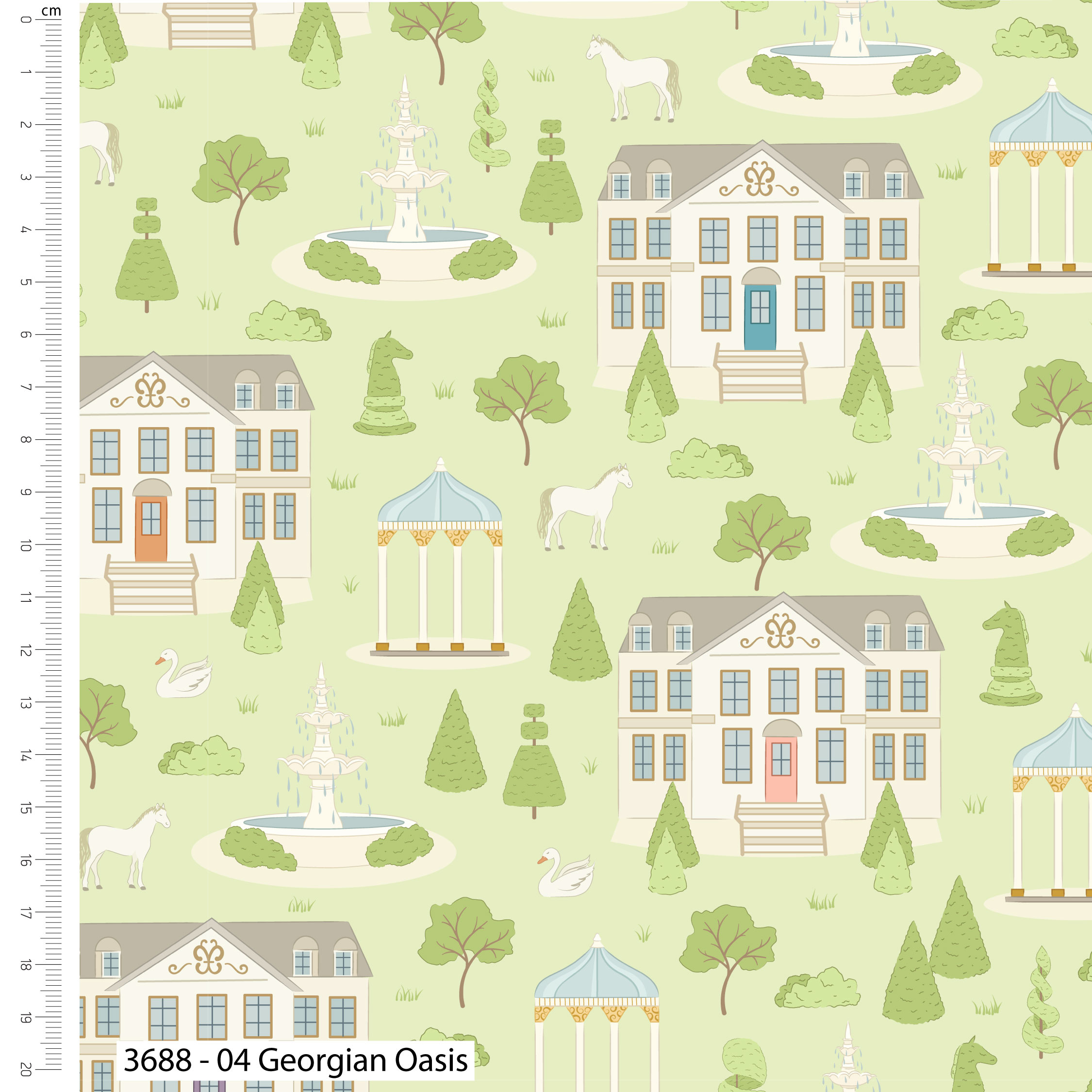 Austens Library - Cotton Prints (3688)