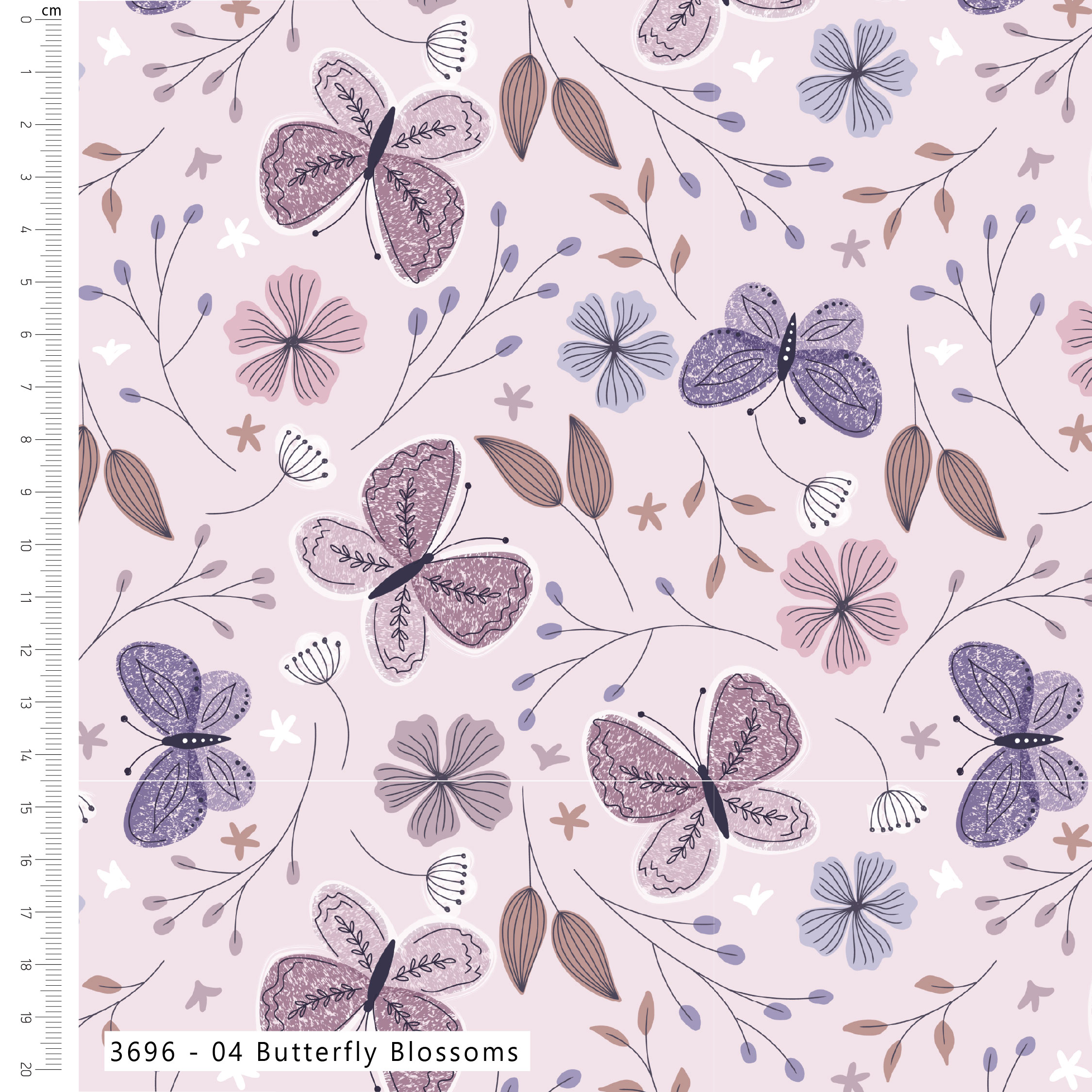 Moonlit Flutter - Cotton Fat Quarters (3696-00) - Image 5