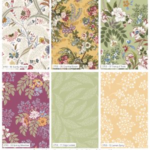 Pressed in Time - William Kilburn - The V&A - Organic Fat Quarters (3749)