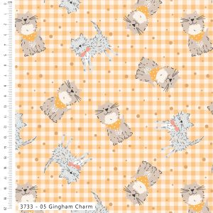 Purrfect Cats by Susan Wheeler - Cotton Prints (3733)
