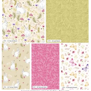 (Pre-order) Gentle Meadow - Fat Quarters (3751-00)
