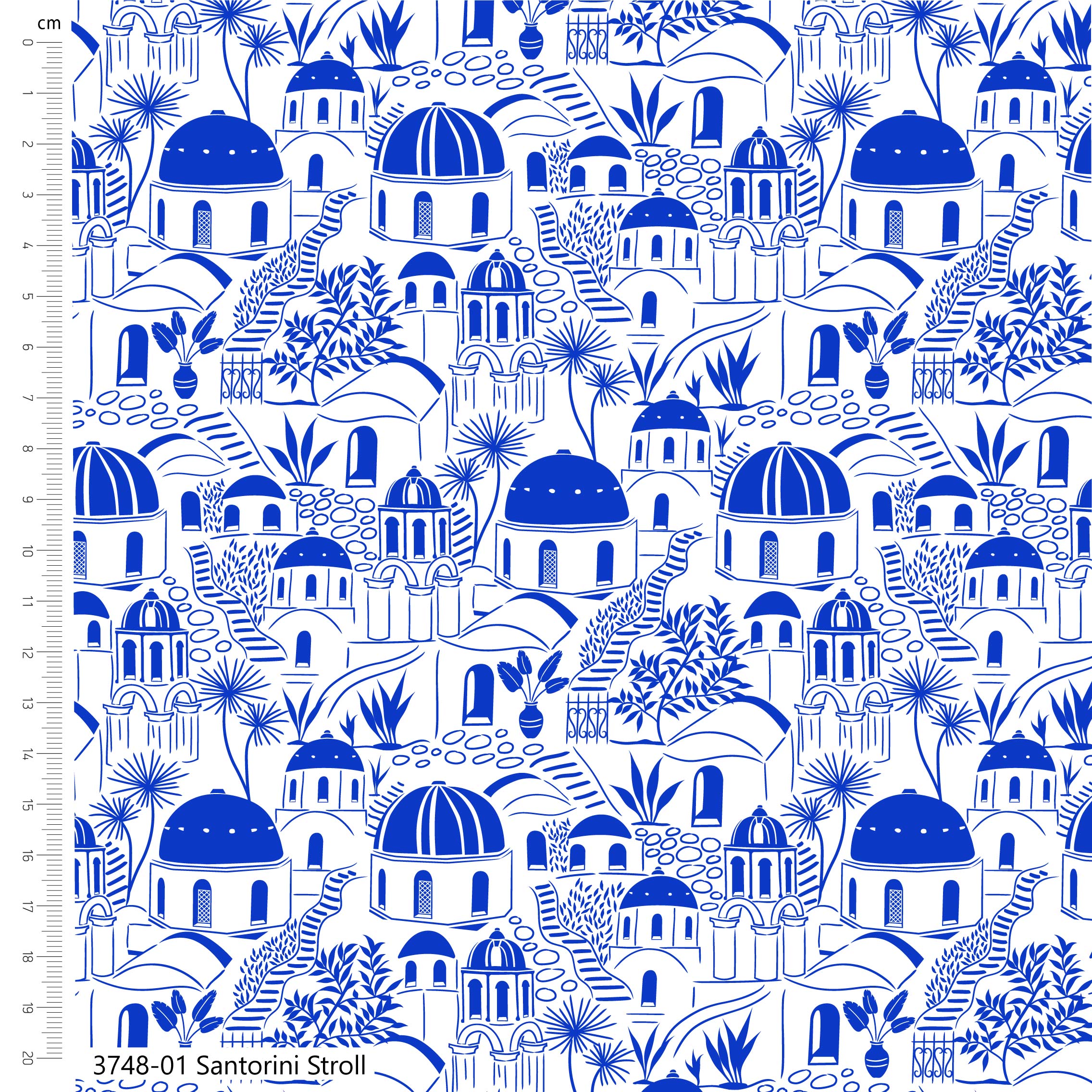 (Pre-order) Grecian Blues - The Craft Cotton Co - Fat Quarters (3747) - Image 3