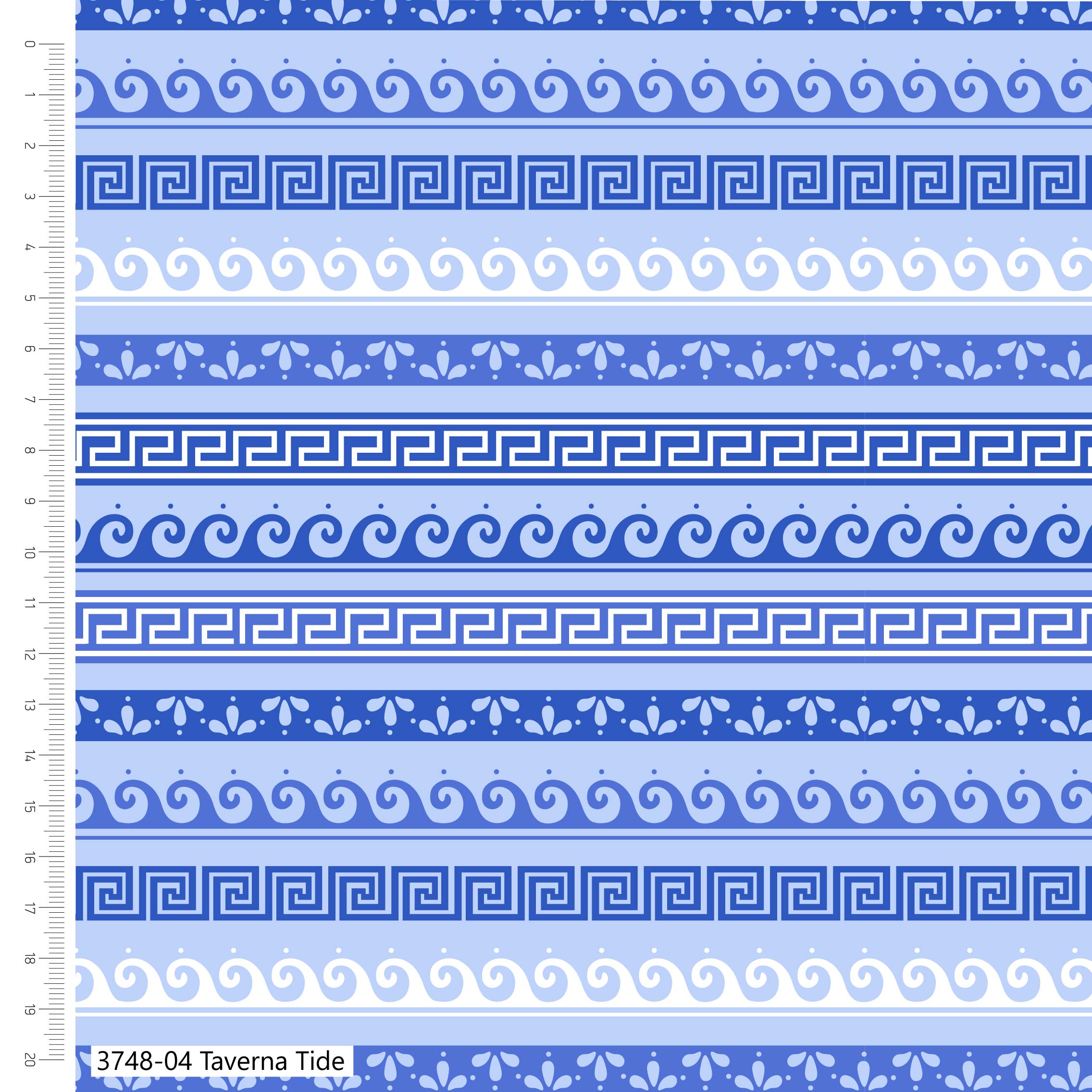 (Pre-order) Grecian Blues - The Craft Cotton Co - Fat Quarters (3747) - Image 6