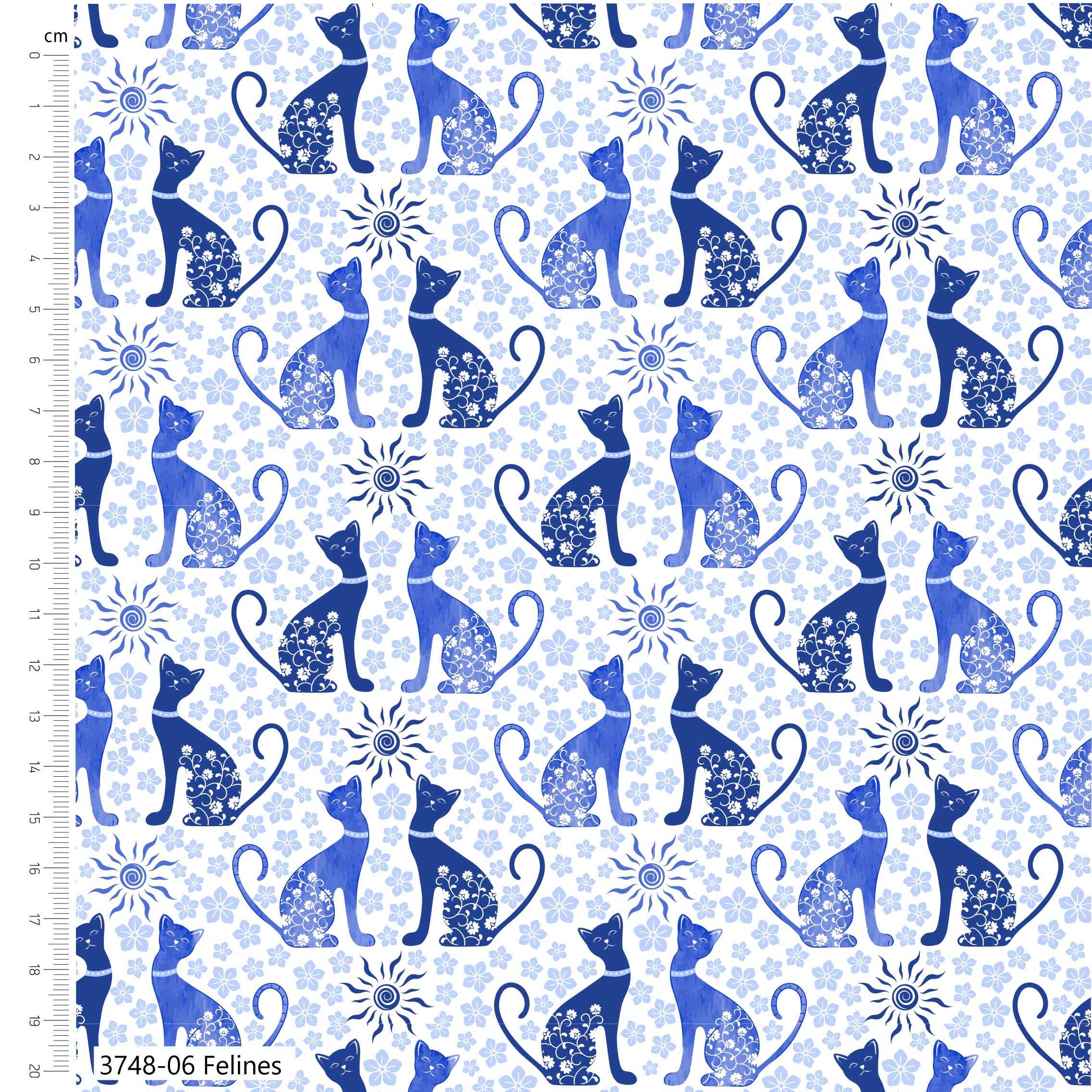 (Pre-order) Grecian Blues - The Craft Cotton Co - Fat Quarters (3747) - Image 7