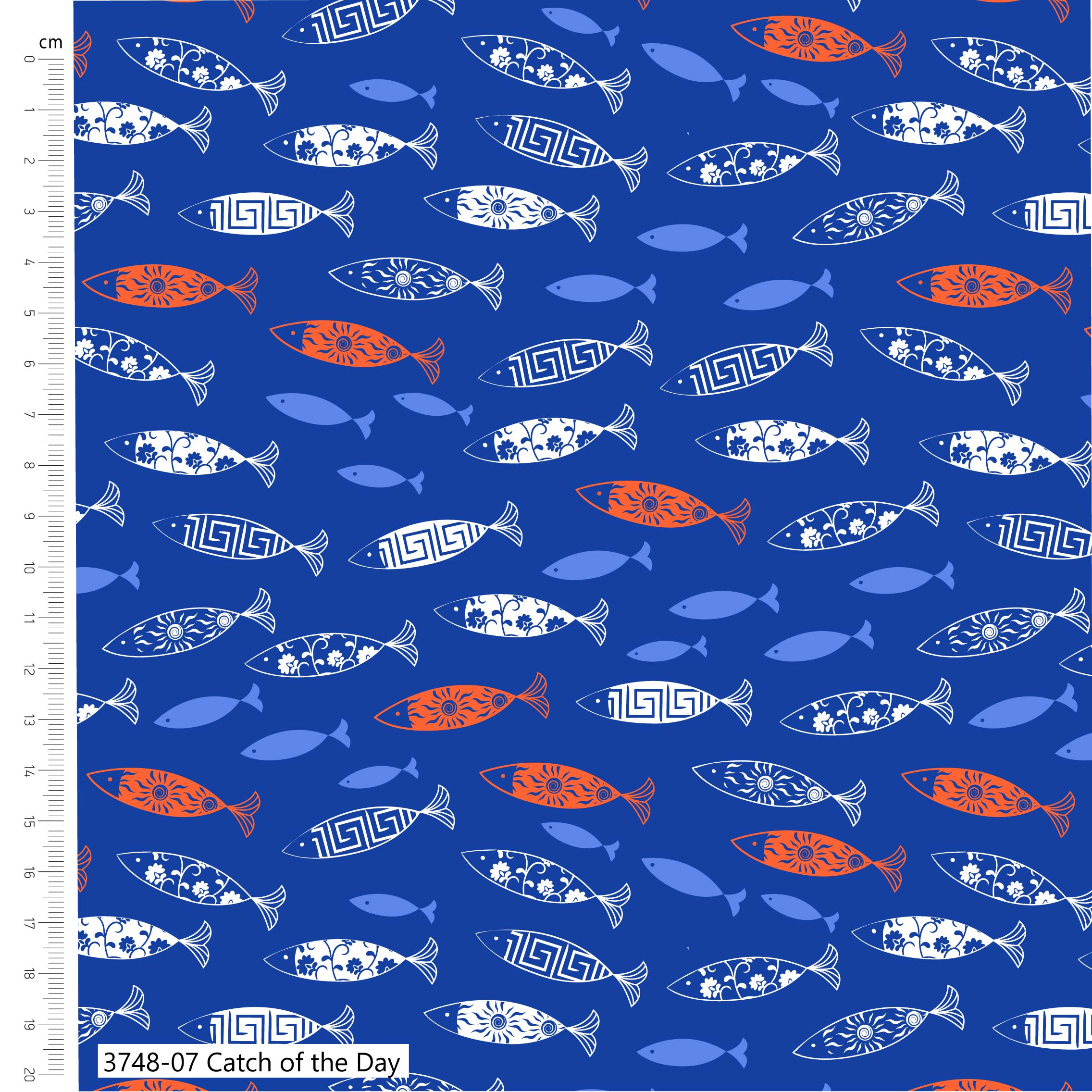 (Pre-order) Grecian Blues - The Craft Cotton Co - Fat Quarters (3747) - Image 8