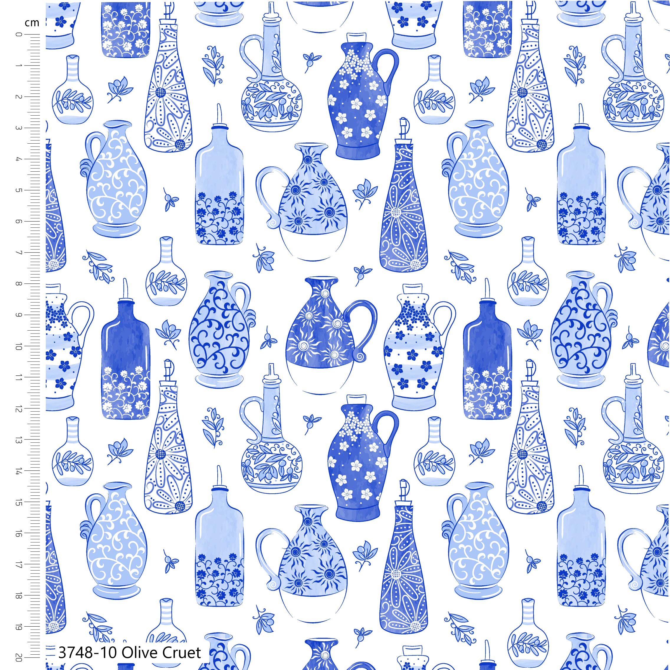 (Pre-order) Grecian Blues - The Craft Cotton Co - Fat Quarters (3747) - Image 11