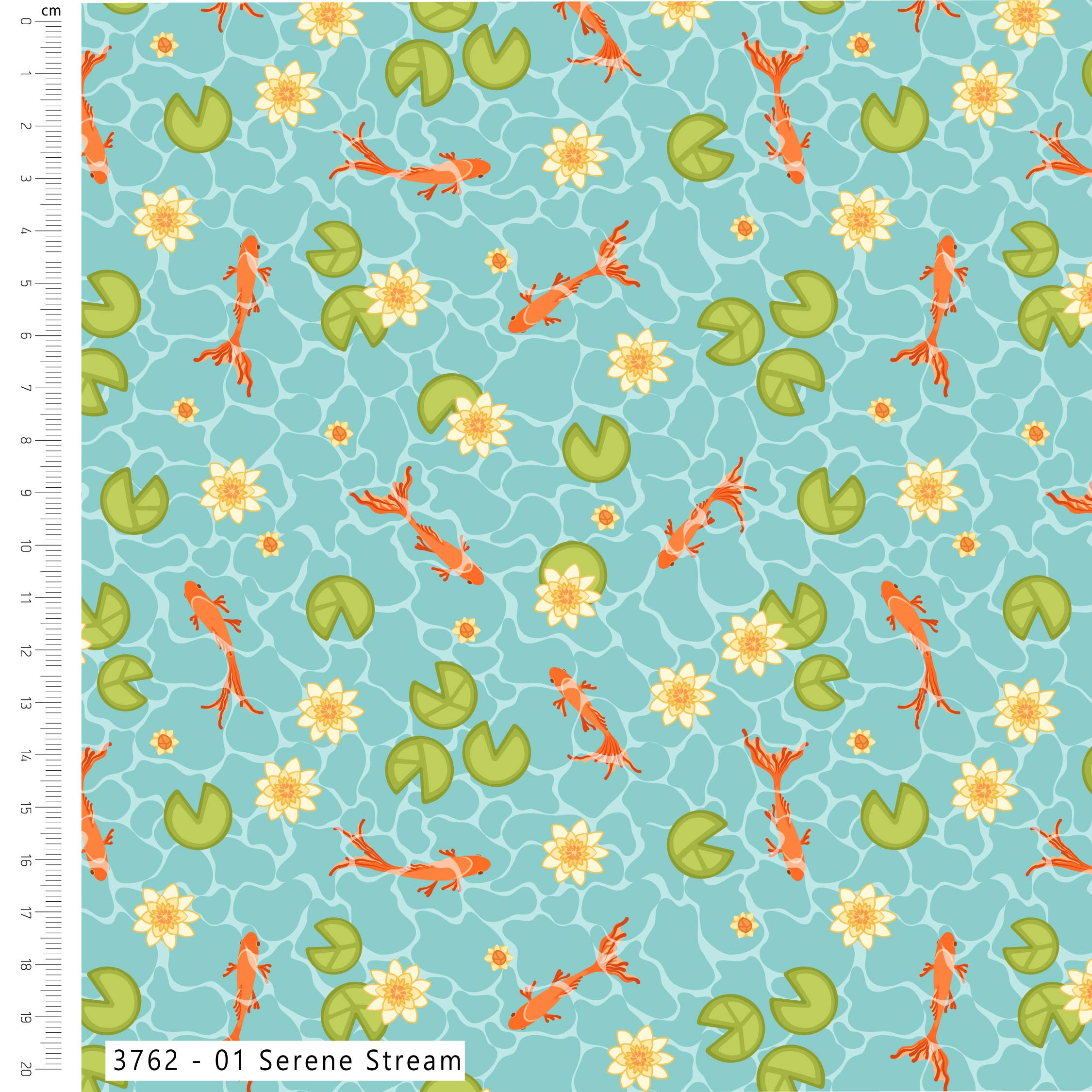(Pre-Order) Shimmering Waters - Cotton Prints (3762)