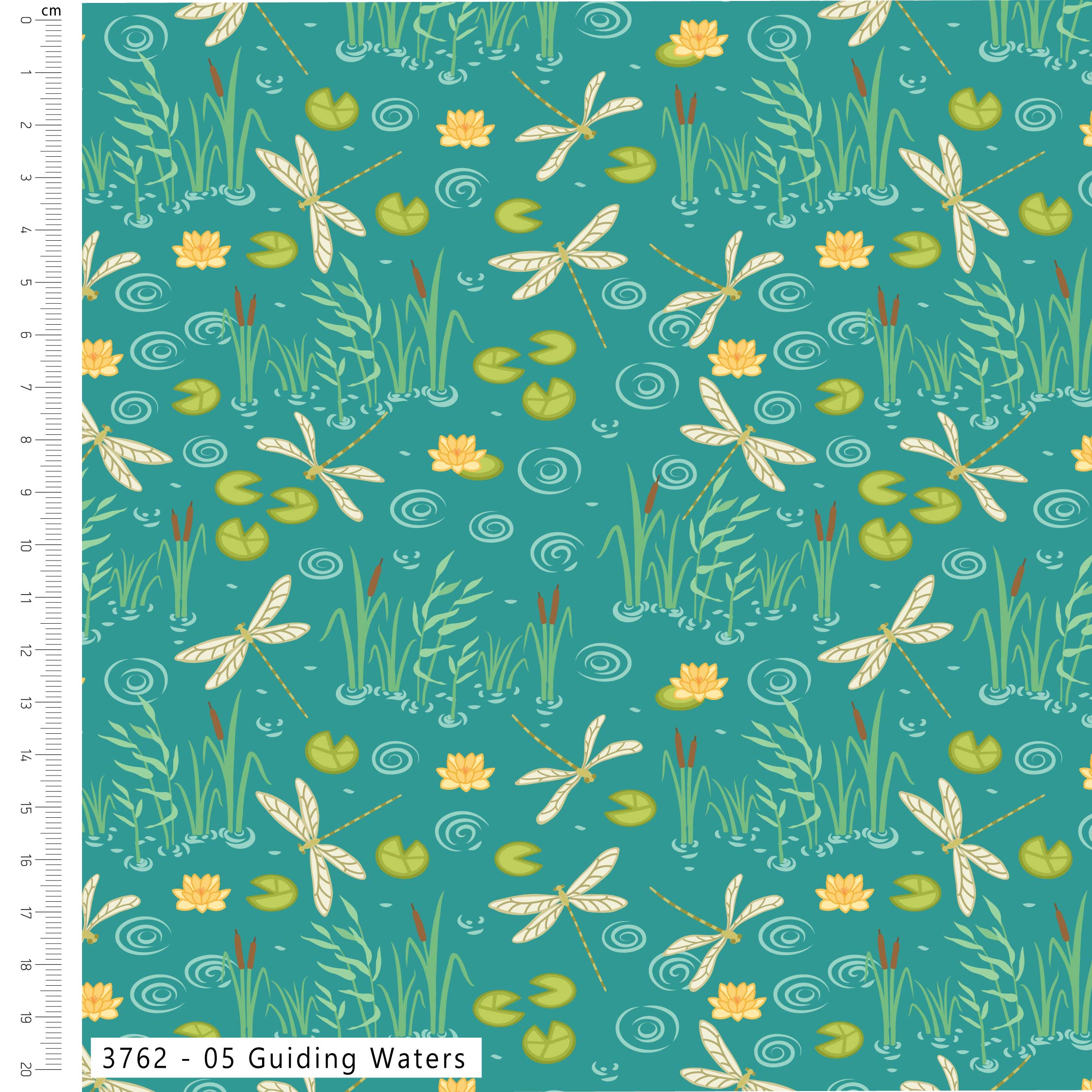 (Pre-Order) Shimmering Waters - Cotton Prints (3762) - Image 5