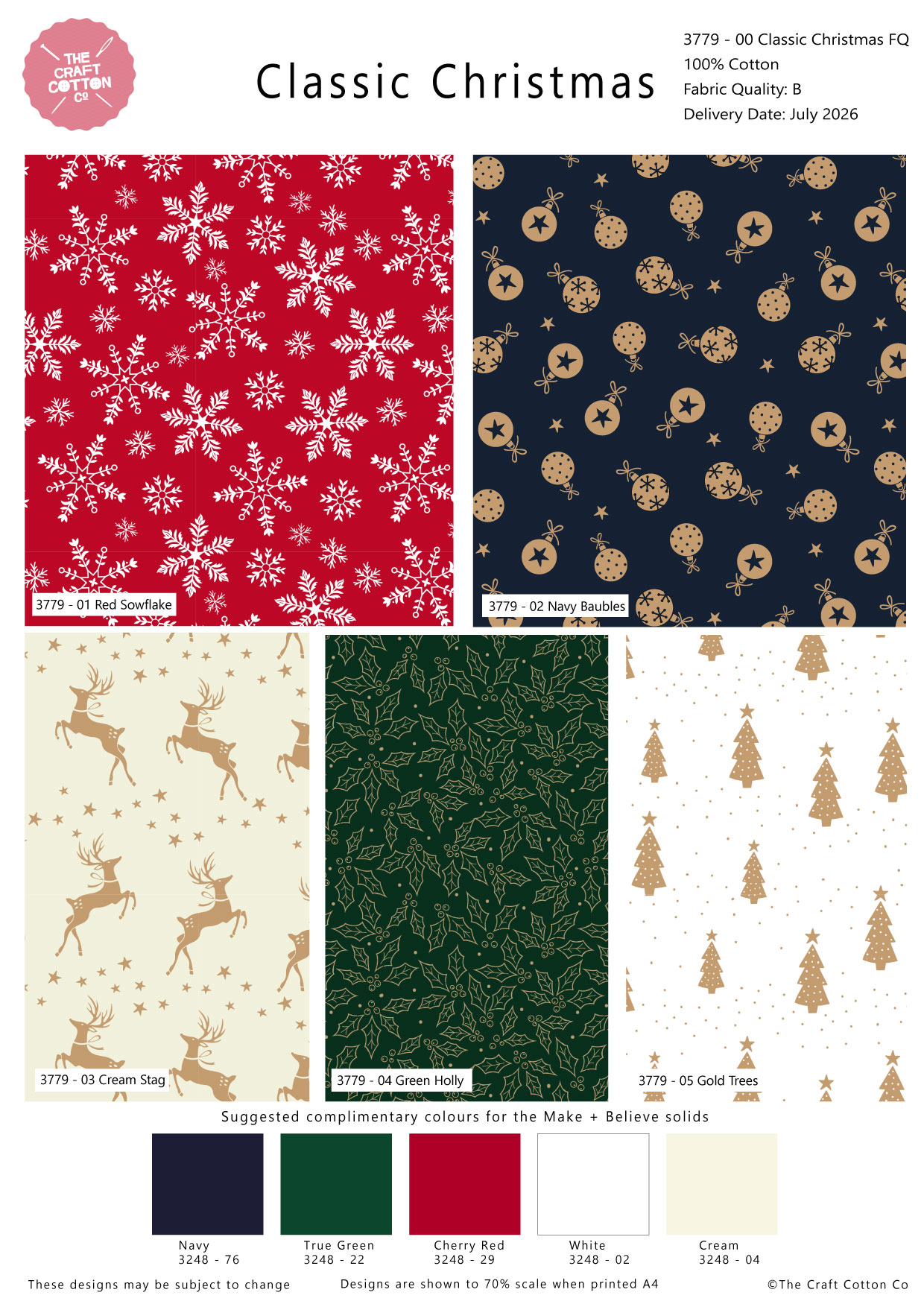 (Pre-order) Christmas Variety Bundle - 15 Fat Quarter Packs (3800-00) - Image 12
