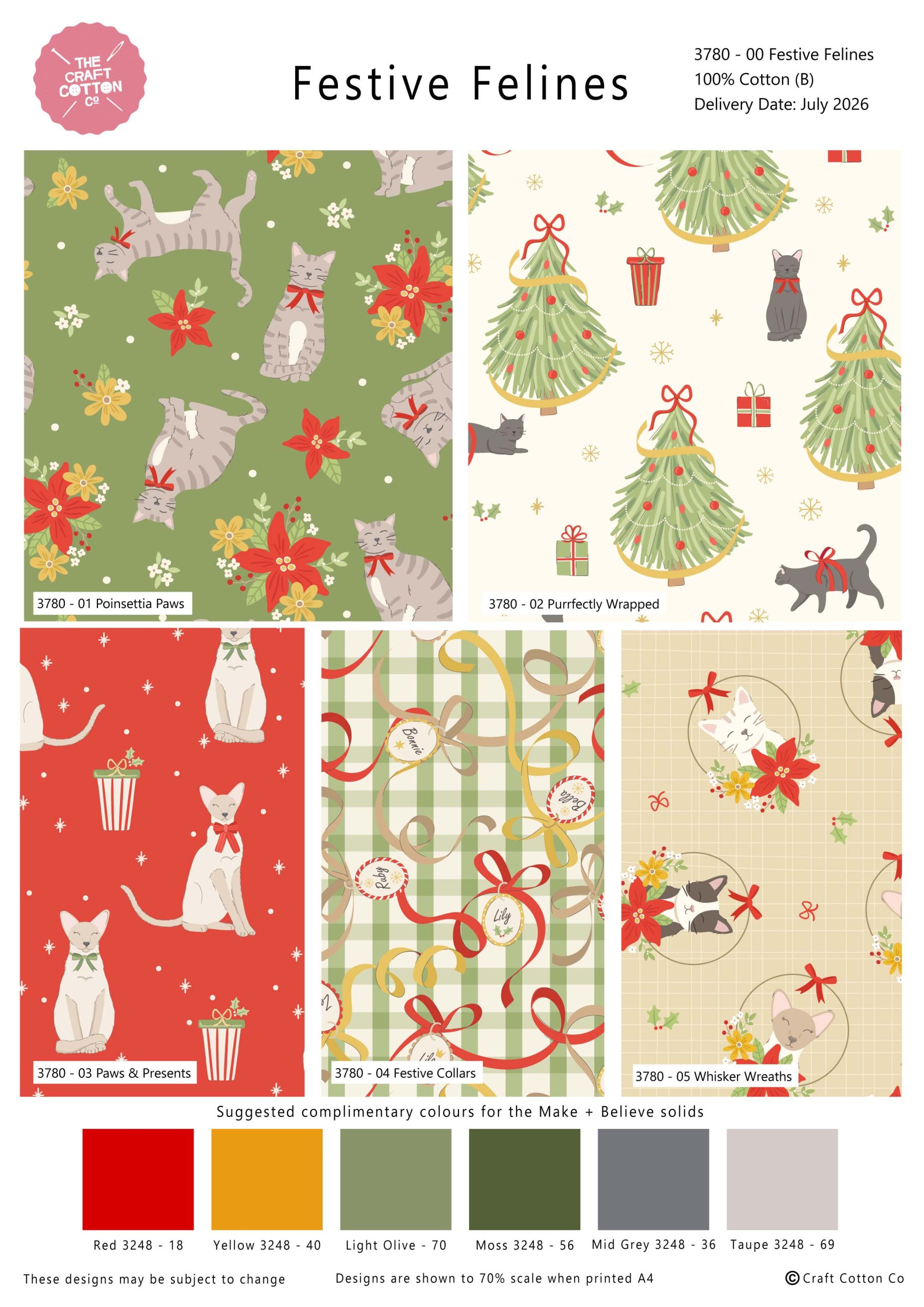 (Pre-order) Christmas Variety Bundle - 15 Fat Quarter Packs (3800-00) - Image 13