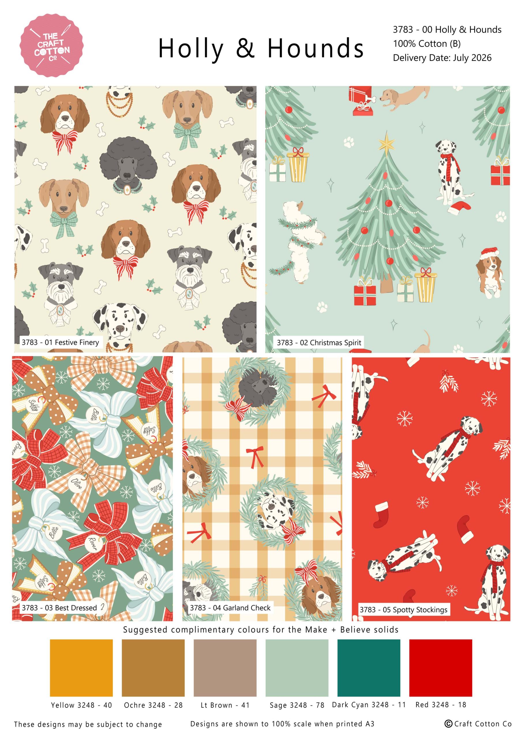 (Pre-order) Christmas Variety Bundle - 15 Fat Quarter Packs (3800-00) - Image 10