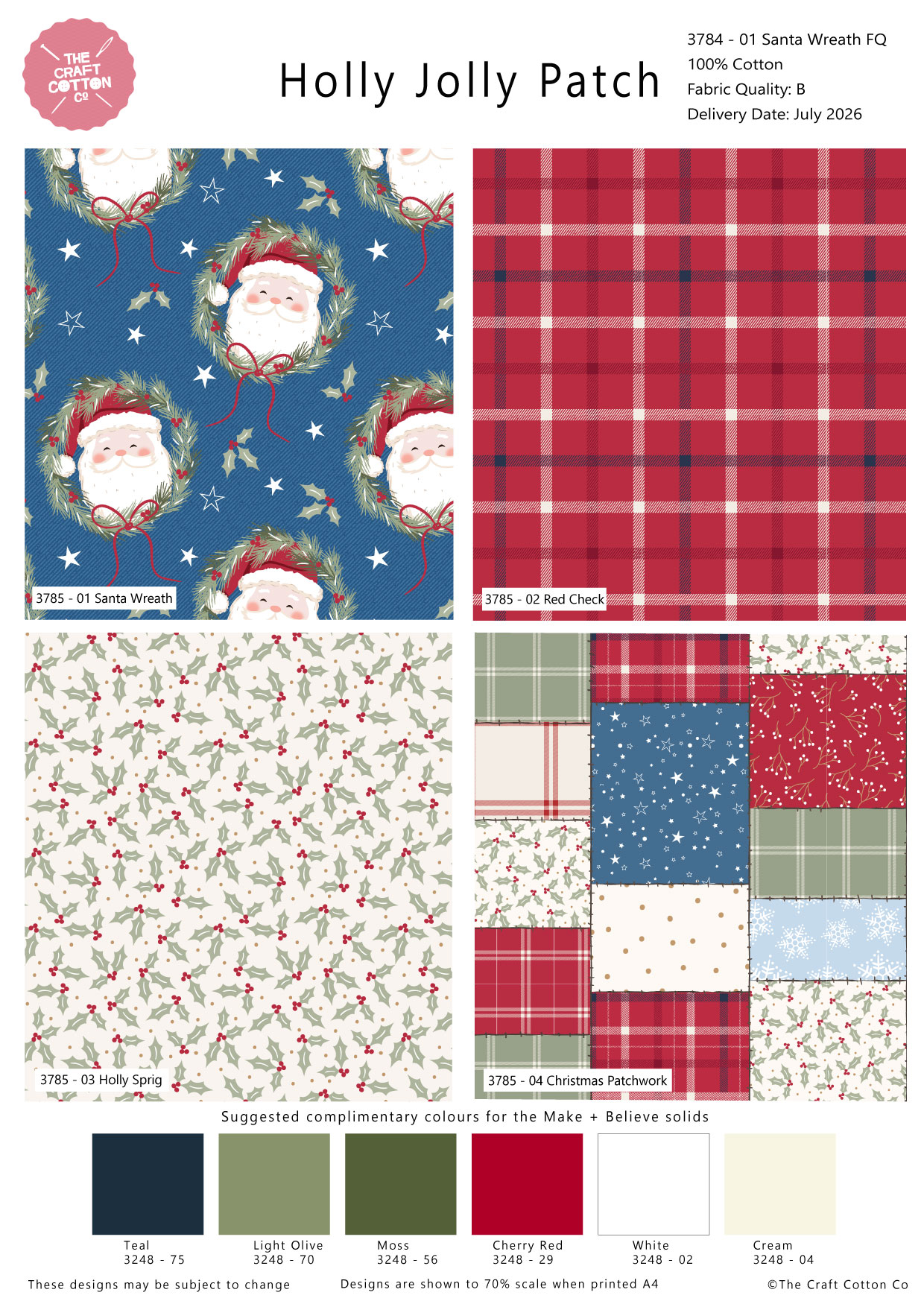 (Pre-order) Christmas Variety Bundle - 15 Fat Quarter Packs (3800-00) - Image 9