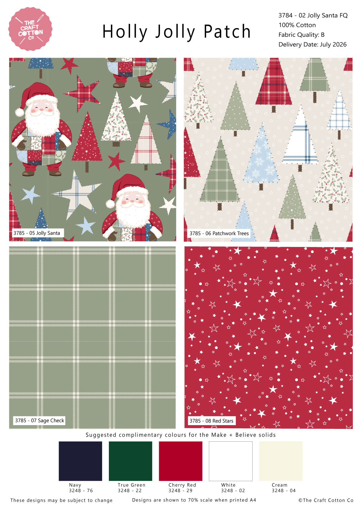 (Pre-order) Christmas Variety Bundle - 15 Fat Quarter Packs (3800-00) - Image 8