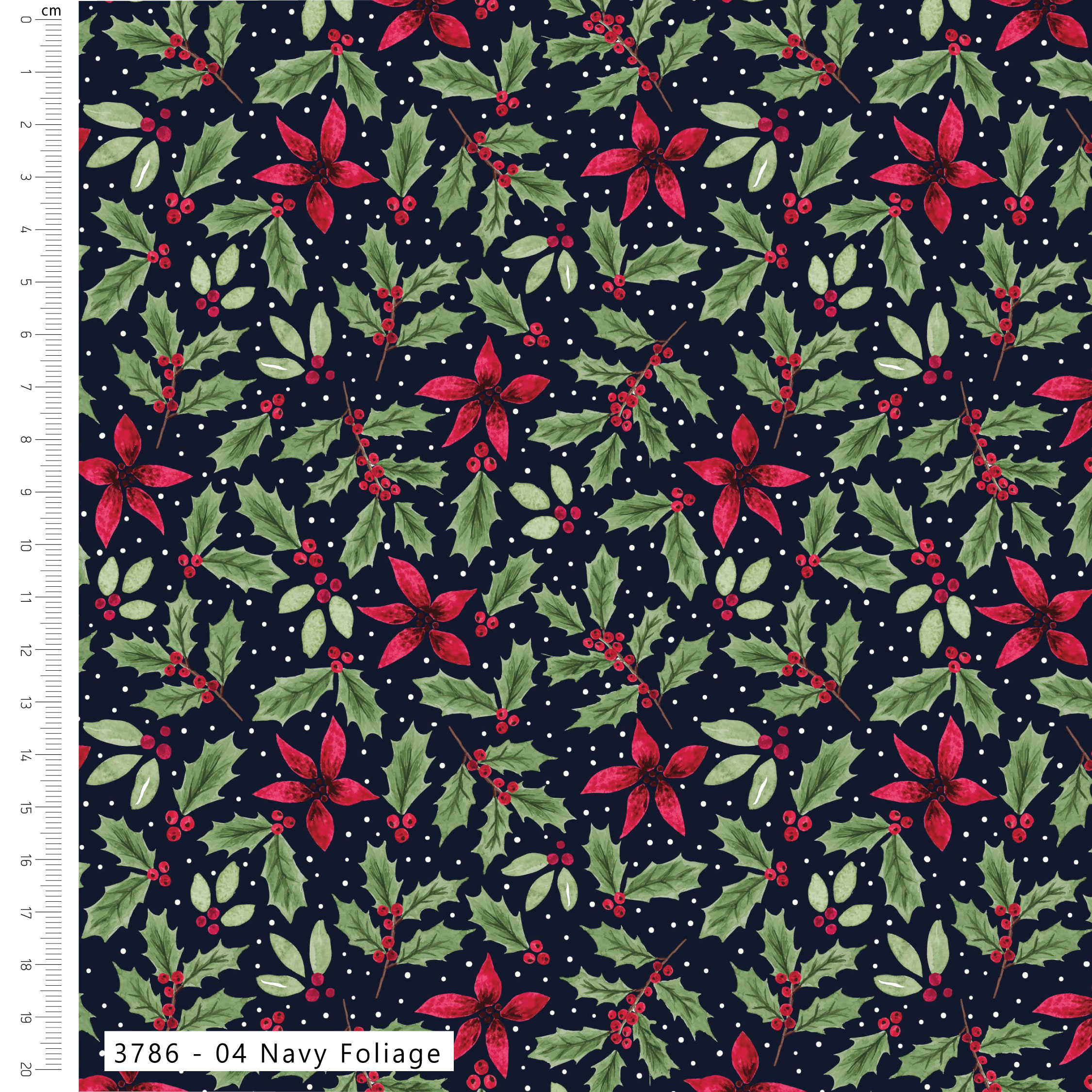 Merry Little Robin - Christmas - Cotton Prints (3786) - Image 4