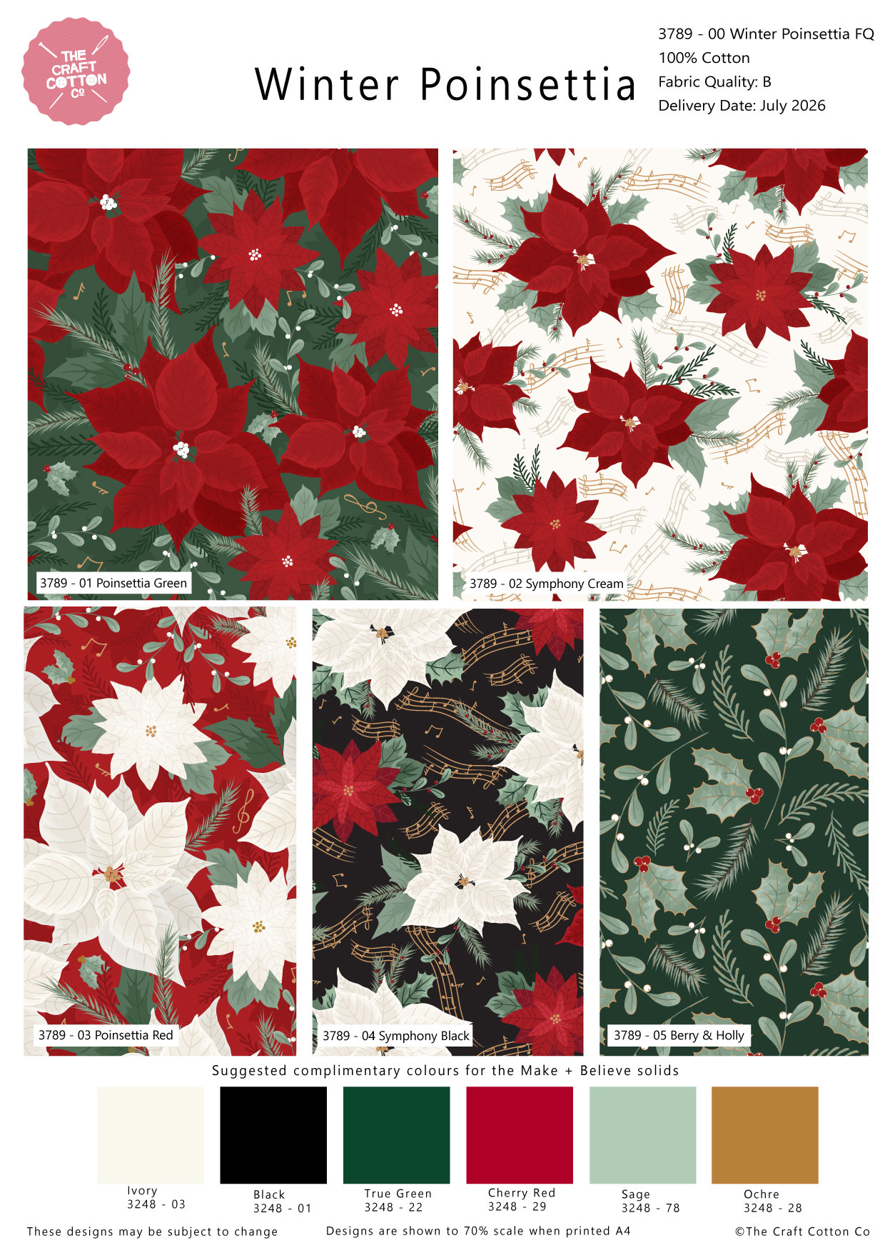 (Pre-order) Christmas Variety Bundle - 15 Fat Quarter Packs (3800-00) - Image 5