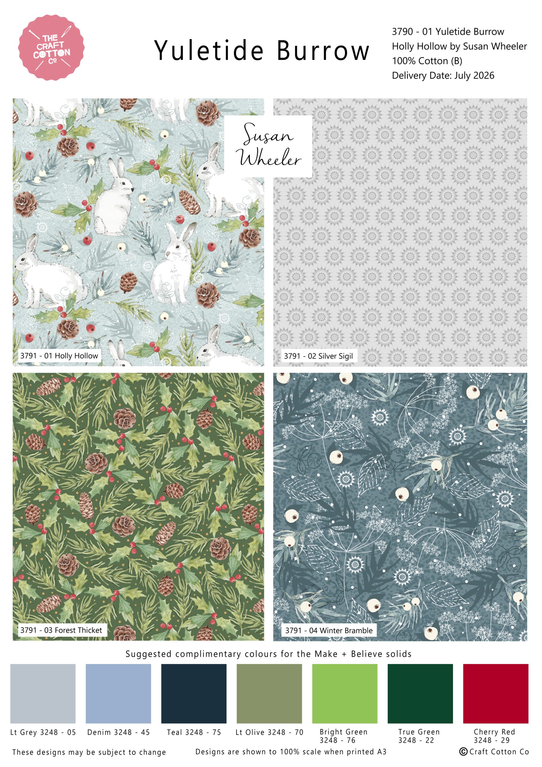 (Pre-order) Christmas Variety Bundle - 15 Fat Quarter Packs (3800-00) - Image 15