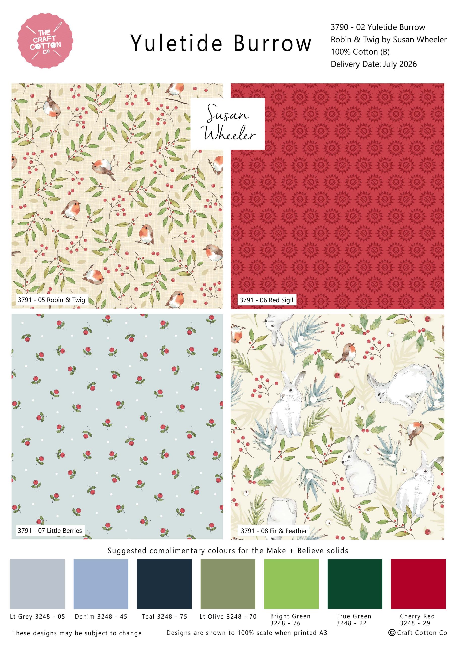 (Pre-order) Christmas Variety Bundle - 15 Fat Quarter Packs (3800-00) - Image 14