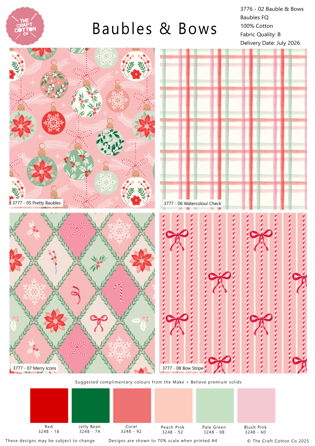 (Pre-order) Christmas Variety Bundle - 15 Fat Quarter Packs (3800-00) - Image 2