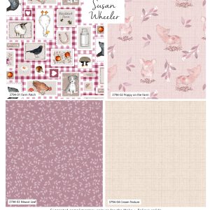 (Pre-order) Blackbird Farm by Susan Wheeler - Fat Quarters (3793-00)