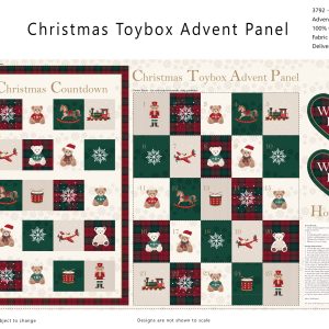 Christmas Toybox - Christmas - Panels (3792-06/07)