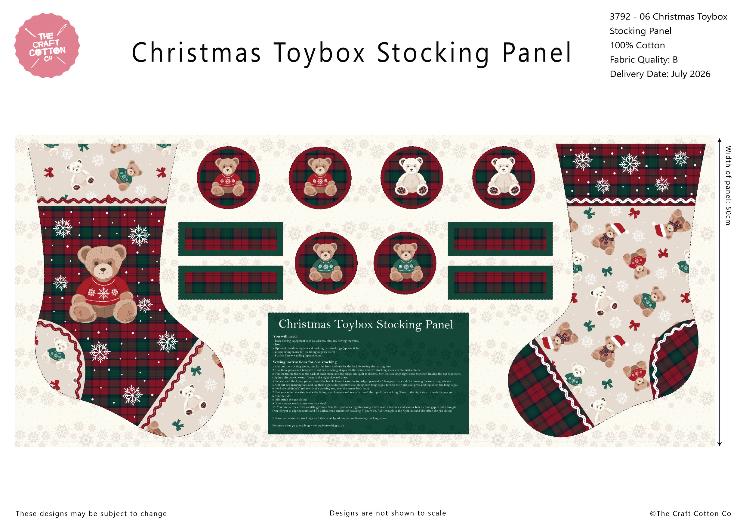 Christmas Toybox - Christmas - Panels (3792-06/07)