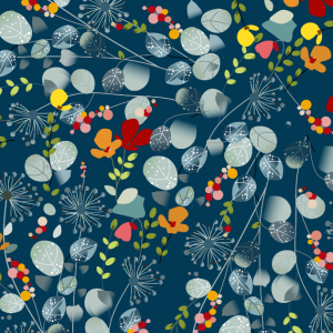 (Pre-order) The Magical Garden - Succulent - Sewing Sanctuary - Laminated Coated Cotton Prints (EL24331)