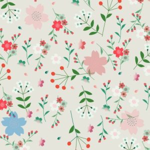 (Pre-order) The Magical Garden - My Little Garden - Sewing Sanctuary - Laminated Coated Cotton Prints (EL250314)