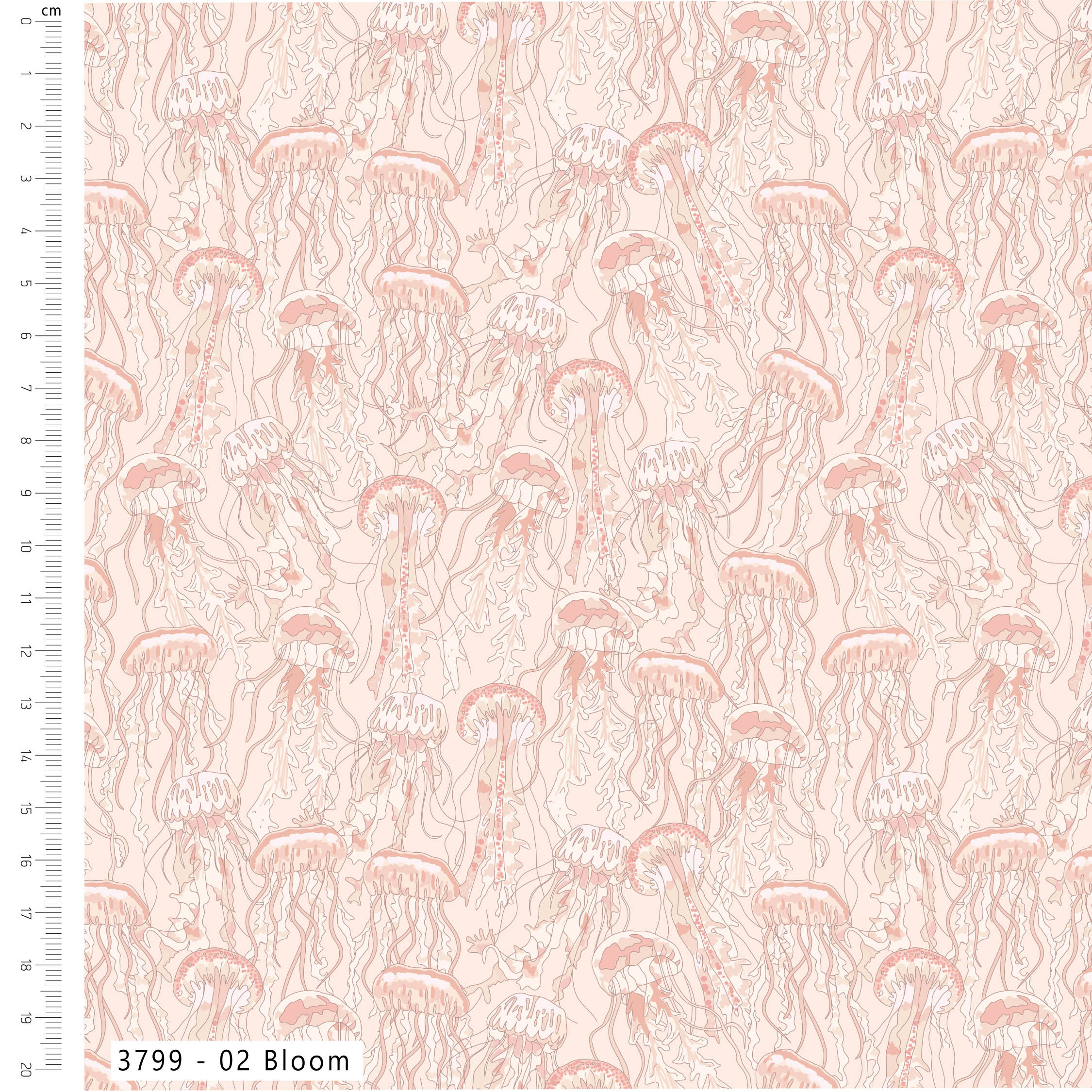(Pre-order) Hidden Tides by the The Crafty Lass - Fat Quarters (3798-00) - Image 4