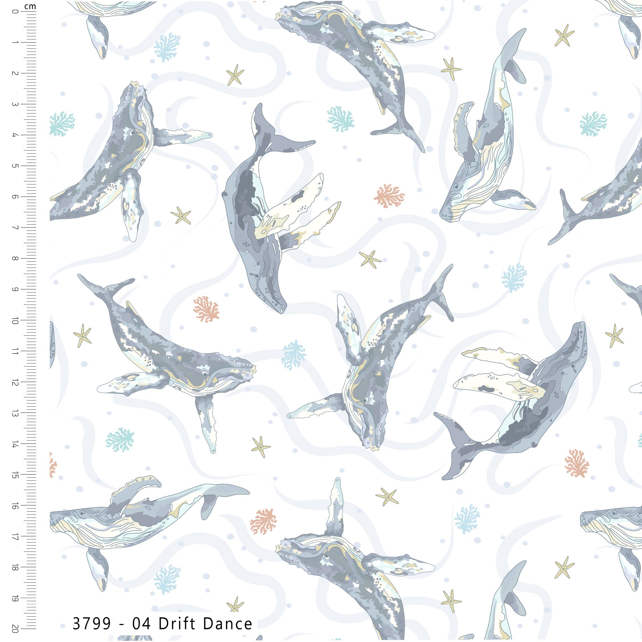 (Pre-order) Hidden Tides by the The Crafty Lass - Fat Quarters (3798-00) - Image 6