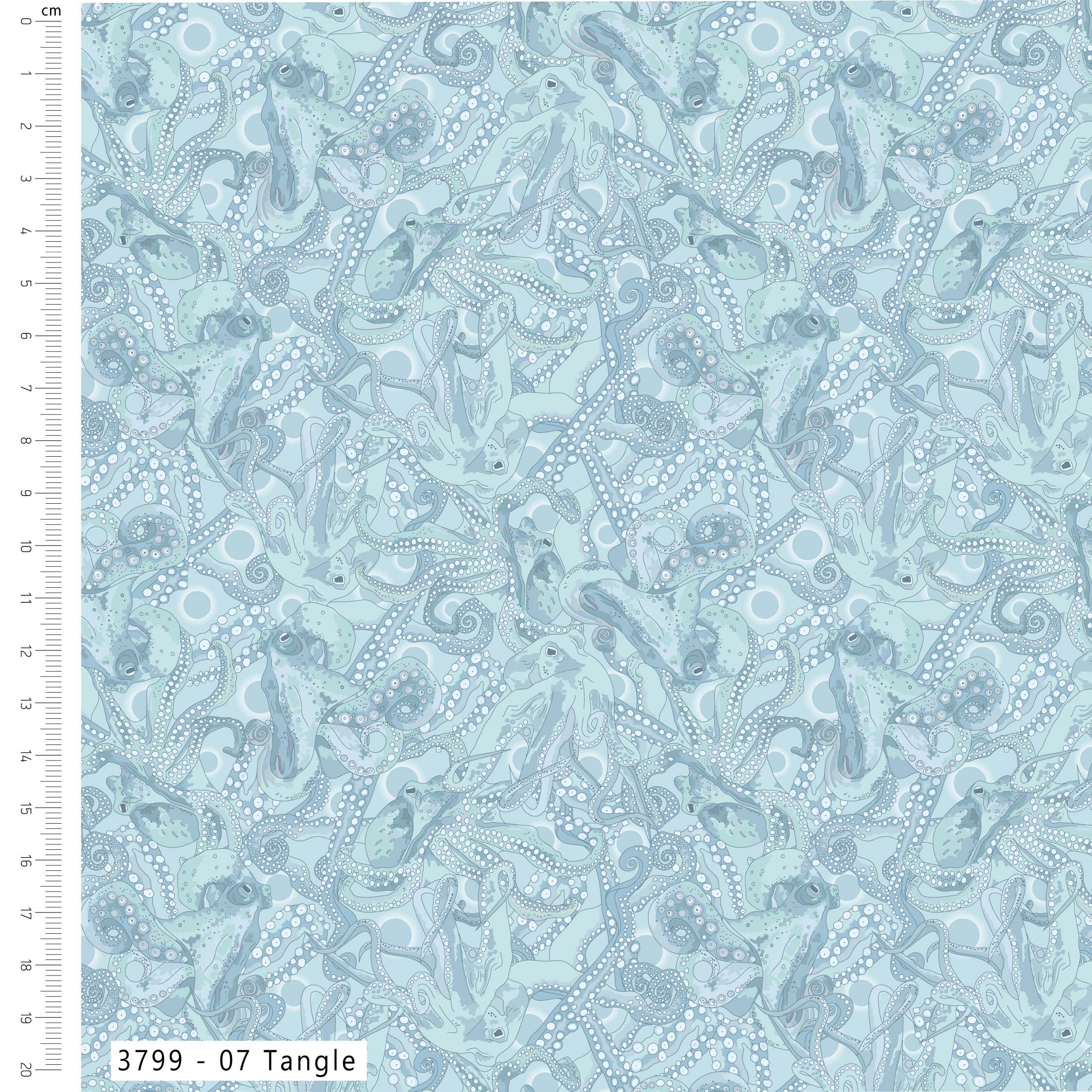 (Pre-order) Hidden Tides by the The Crafty Lass - Fat Quarters (3798-00) - Image 9